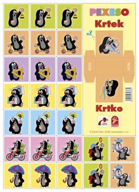 Pexeso Krtek 2 a spol.