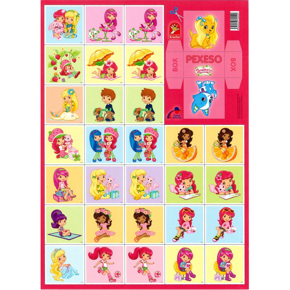 AKIM pexeso Strawberry