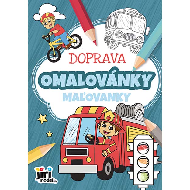 Omalovánky A5+ DOPRAVA 4569-2