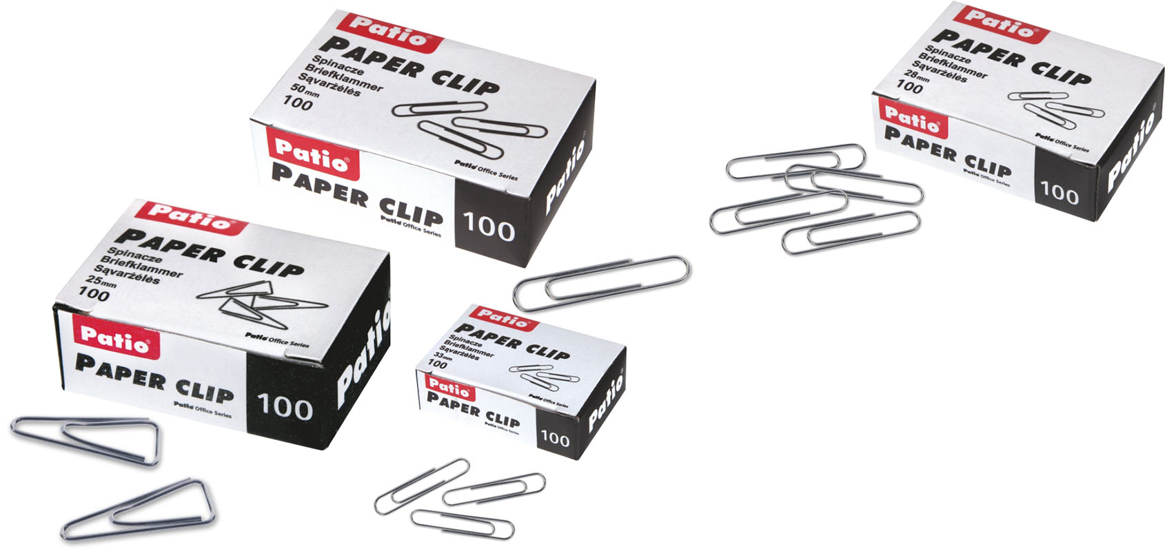 Spony aktové 25mm/100ks