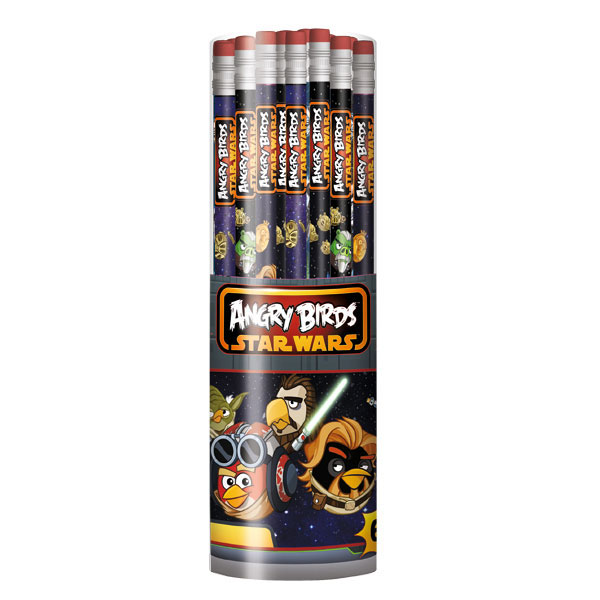 ANGRY BIRDS tužka s gumou /60/