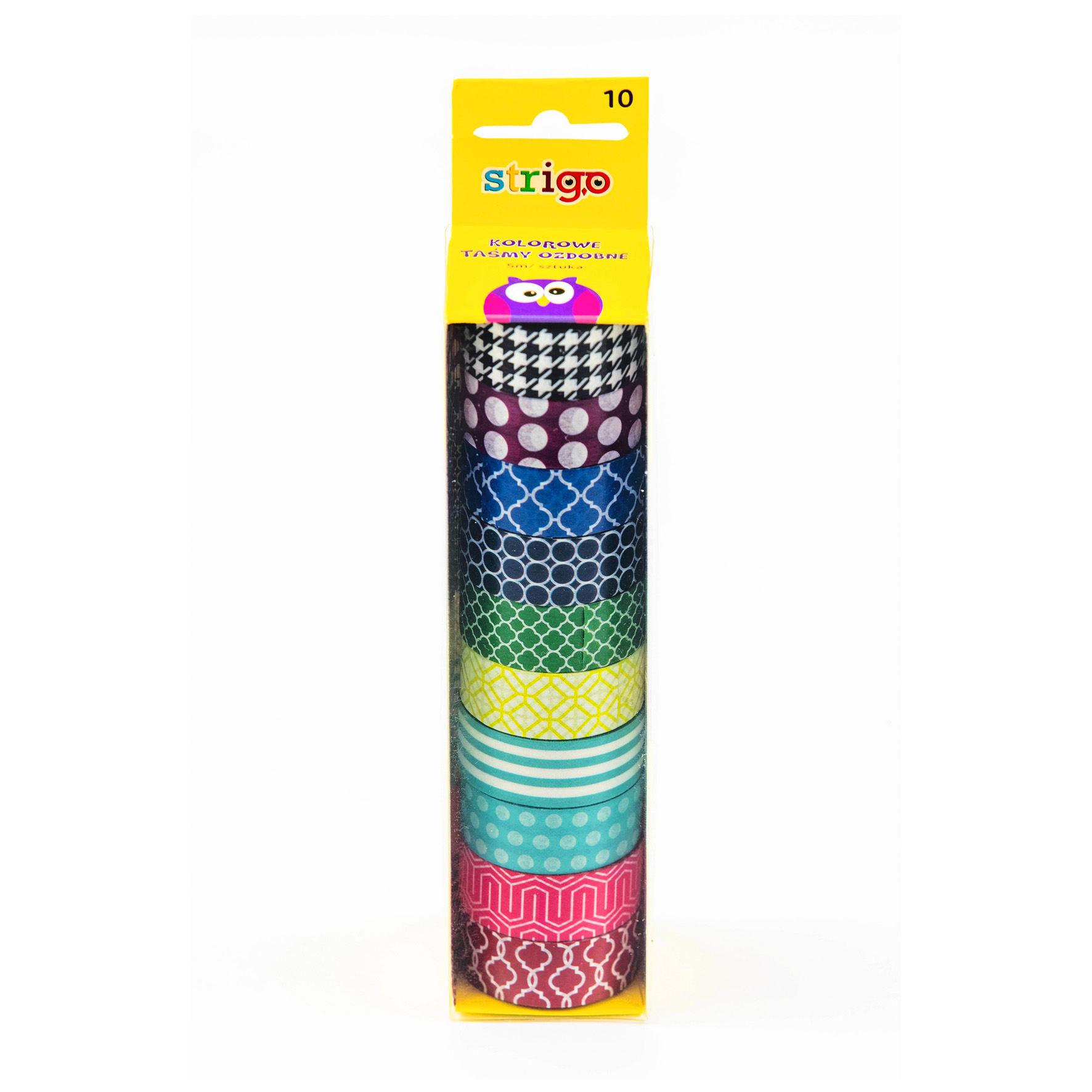 Washi páska 10 ks mix
