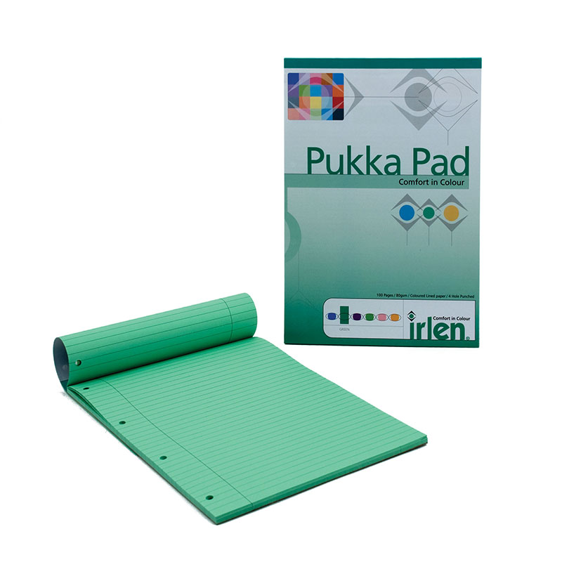 PUKKA Colour IRLREF blok A4/50l/6/ zel s