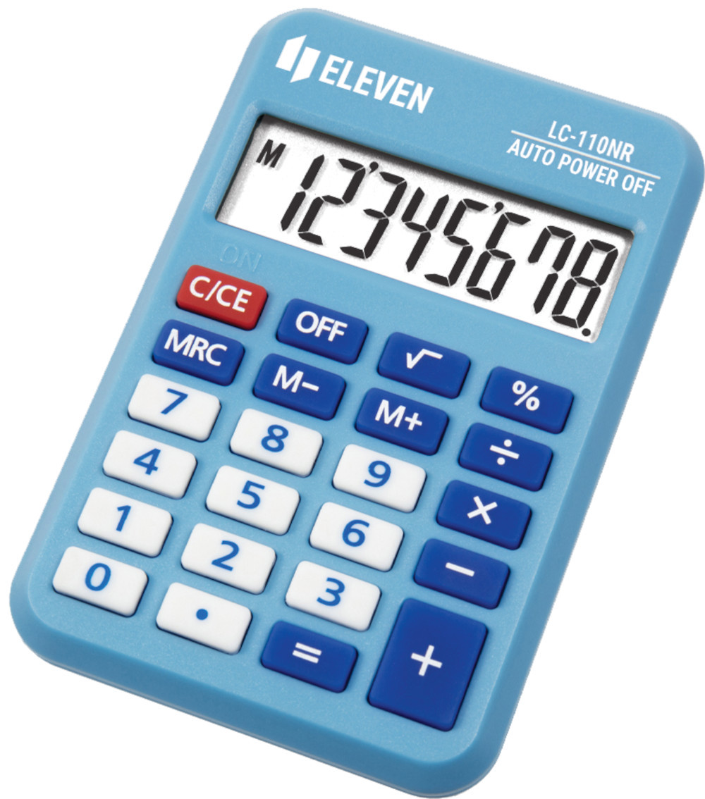 ELEVEN LC 110NR-BL blue kalkulátor
