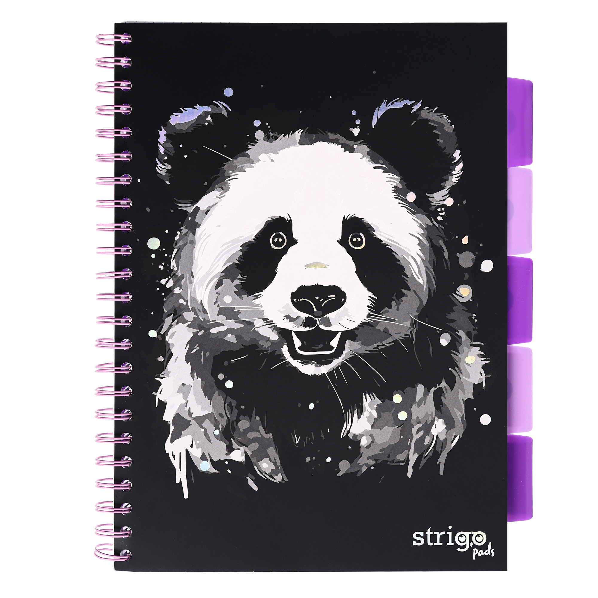 Blok A4/100l 80g PANDA spirála s rozřaďovačem
