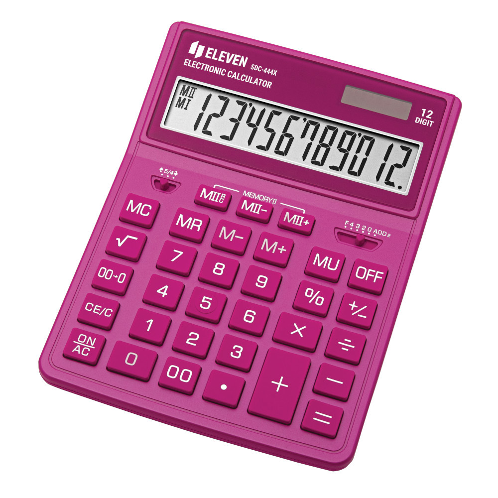 ELEVEN SDC 444XRPKE pink kalkulátor