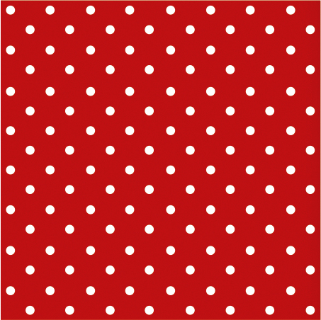 Ubrousky PAW Dekor L (20ks) Dots (red)