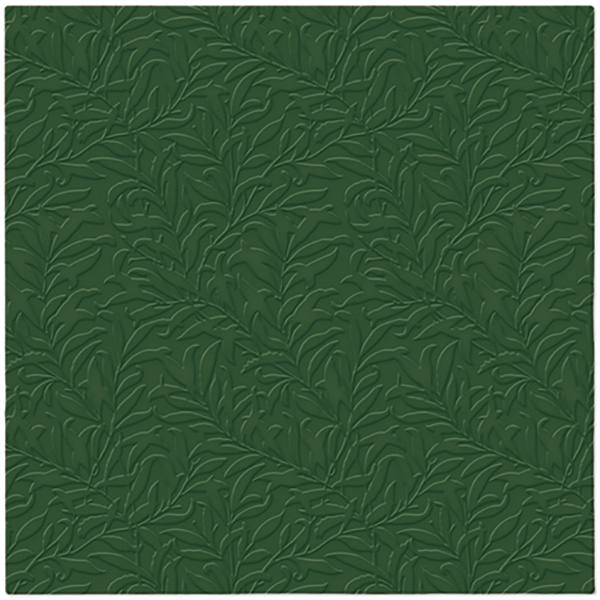Papírový ubrousek Inspiration Floral zelený tmavé