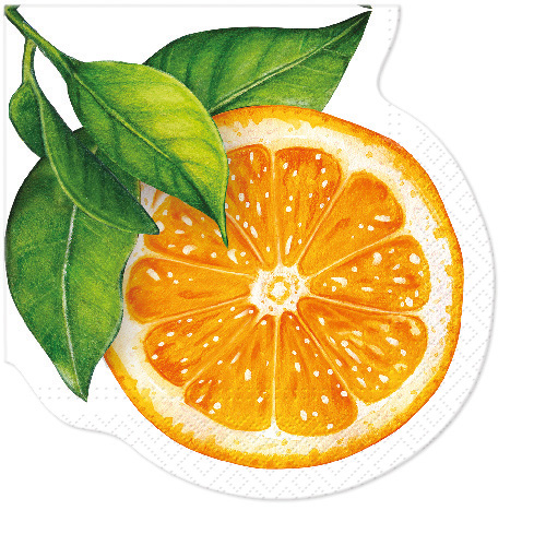 Ubrousky PAW Dekor RF (12ks) Pure Orange