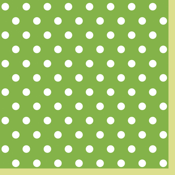 Ubrousky MAKI L (20ks) Green Dots II