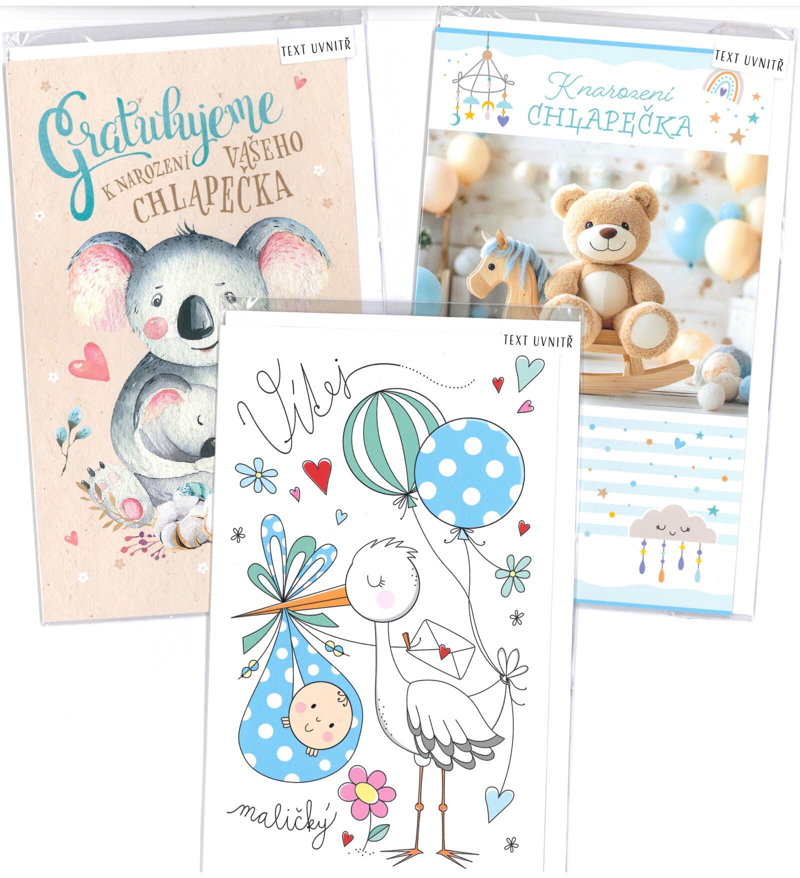 Přání "T" k narození dítěte mix