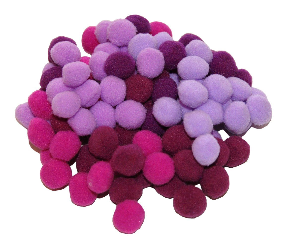 BREWIS bambule POM11 10mm 100ks fialové